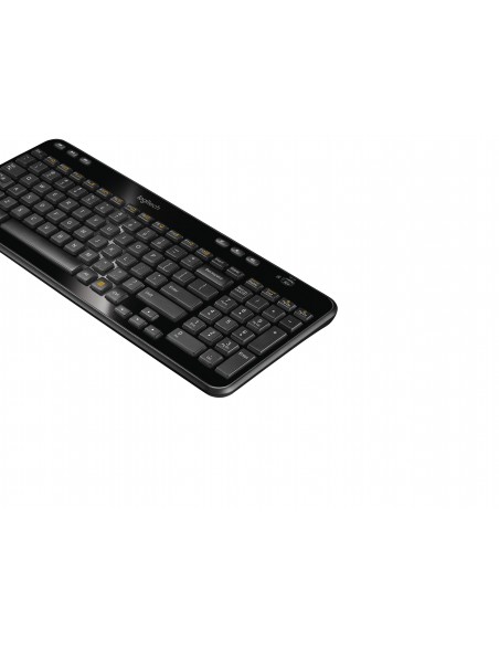 Logitech Wireless Keyboard K360 teclado RF inalámbrico QWERTY Inglés Negro