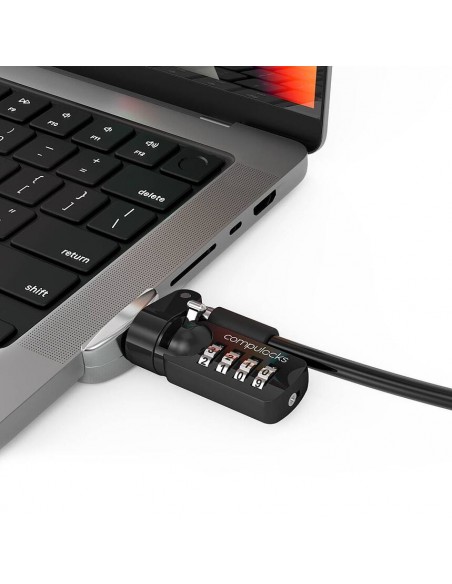 Compulocks MBPR14LDG01CL cable antirrobo Plata