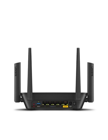 Linksys MR9000 router inalámbrico Gigabit Ethernet Tribanda (2,4 GHz 5 GHz 5 GHz) Negro