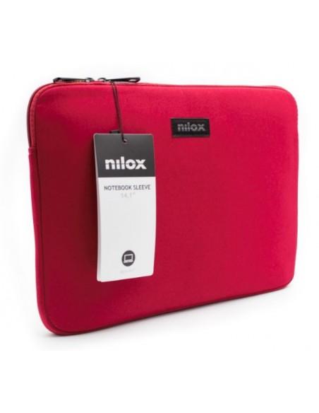 Nilox Sleeve para portátil de 14,1" - Rojo