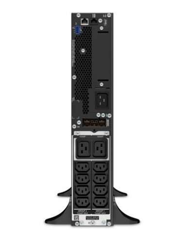 APC SRT3000XLI sistema de alimentación ininterrumpida (UPS) Doble conversión (en línea) 3 kVA 2700 W 10 salidas AC