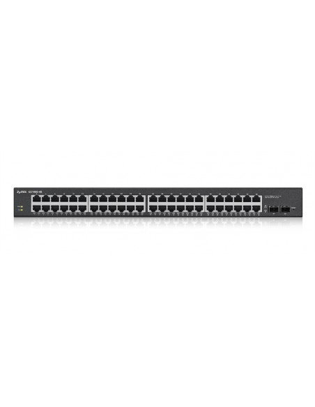 Zyxel GS1900-48-EU0102F switch L2 Gigabit Ethernet (10 100 1000) Negro