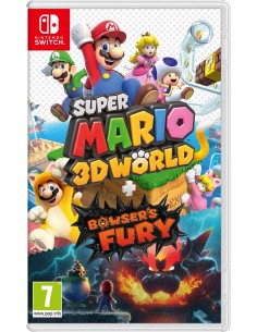 Nintendo Super Mario 3D World + Bowser’s Fury Estándar+Complemento Inglés, Español Nintendo Switch
