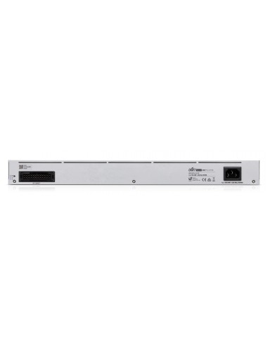 Ubiquiti UniFi Pro 24-Port PoE Gestionado L2 L3 Gigabit Ethernet (10 100 1000) Energía sobre Ethernet (PoE) 1U Plata
