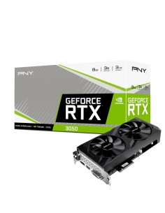 PNY VCG30518DFBPB1 tarjeta gráfica NVIDIA GeForce RTX 3050 8 GB GDDR6