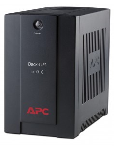 APC Back-UPS sistema de alimentación ininterrumpida (UPS) Línea interactiva 0,5 kVA 300 W 3 salidas AC