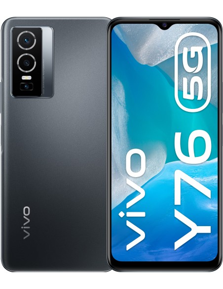VIVO Y76 5G 16,7 cm (6.58") SIM doble Android 12 USB Tipo C 8 GB 128 GB 4100 mAh Negro