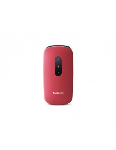 Panasonic KX-TU446 6,1 cm (2.4") 110 g Rojo Teléfono para personas mayores