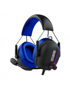 Sparco SPHEADPHONEEVO auricular y casco Auriculares Alámbrico Diadema Juego USB tipo A Negro, Azul