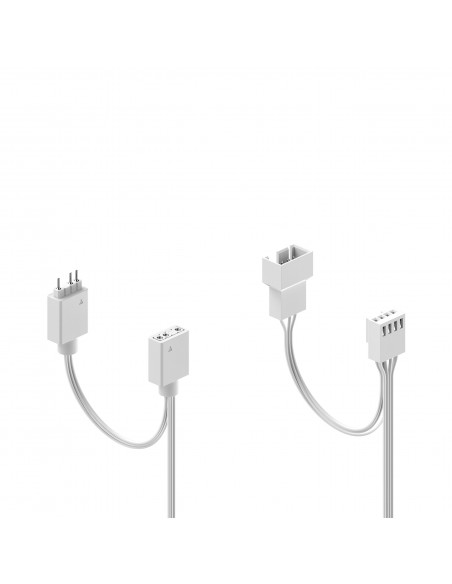 Fractal Design Aspect 14 RGB PWM Carcasa del ordenador Ventilador 14 cm Blanco 1 pieza(s)