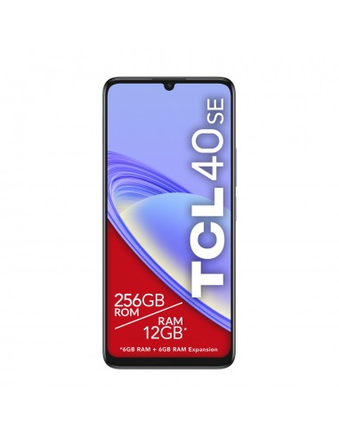 TCL 40 SE 17,1 cm (6.75") SIM doble Android 13 4G USB Tipo C 6 GB 256 GB 5010 mAh Púrpura