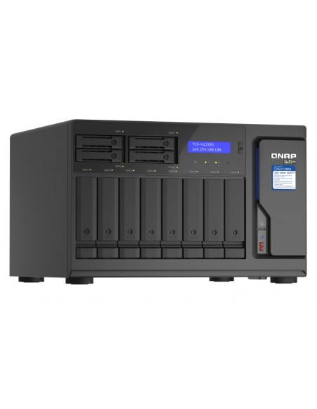 QNAP TVS-h1288X NAS Torre Ethernet Negro W-1250 QNAP TVS-h1288X NAS Torre Ethernet Negro W-1250