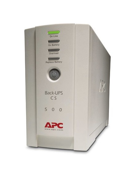 APC Back-UPS sistema de alimentación ininterrumpida (UPS) En espera (Fuera de línea) o Standby (Offline) 0,5 kVA 300 W 4