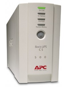 APC Back-UPS sistema de alimentación ininterrumpida (UPS) En espera (Fuera de línea) o Standby (Offline) 0,5 kVA 300 W 4 2