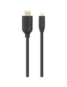Belkin HDMI - Micro HDMI, 3m cable HDMI HDMI tipo A (Estándar) HDMI tipo D (Micro) Negro