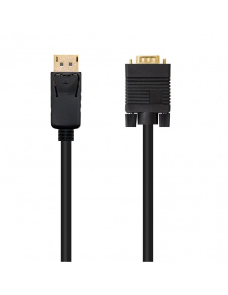 Nanocable Cable Conversor DisplayPort a VGA, DP M - VGA M, Negro, 1 m