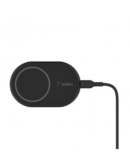 Belkin WIC004BTBK-NC cargador de dispositivo móvil Smartphone Negro Encendedor de cigarrillos Cargador inalámbrico Carga rápida
