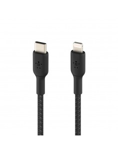 Belkin CAA004BT1MBK cable de conector Lightning 1 m Negro 2