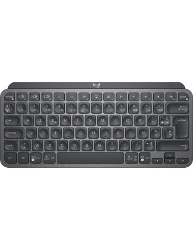 Logitech MX Keys Mini teclado RF Wireless + Bluetooth ĄŽERTY Francés Grafito