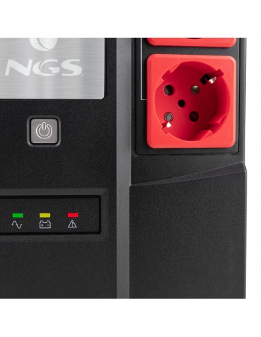 NGS Fortress Bunker sistema de alimentación ininterrumpida (UPS) En espera (Fuera de línea) o Standby (Offline) 0,6 kVA 350 W 6