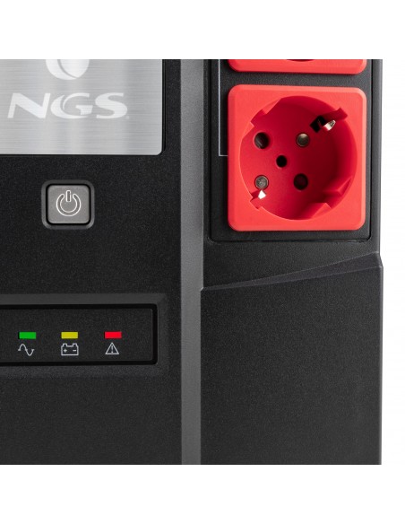 NGS Fortress Bunker sistema de alimentación ininterrumpida (UPS) En espera (Fuera de línea) o Standby (Offline) 0,6 kVA 350 W 6
