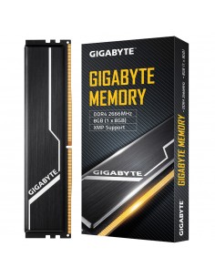 Gigabyte GP-GR26C16S8K1HU408 módulo de memoria 8 GB 1 x 8 GB DDR4 2666 MHz