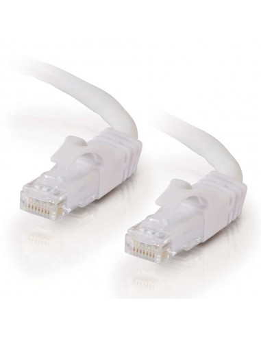 C2G Cat6 Snagless Patch Cable White 20m cable de red Blanco U UTP (UTP)