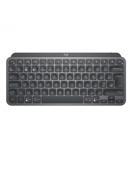 Logitech MX Keys Mini teclado RF Wireless + Bluetooth QWERTY Inglés Grafito