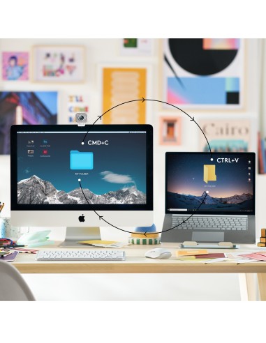 Logitech MX Keys Mini teclado RF Wireless + Bluetooth QWERTY Inglés Grafito