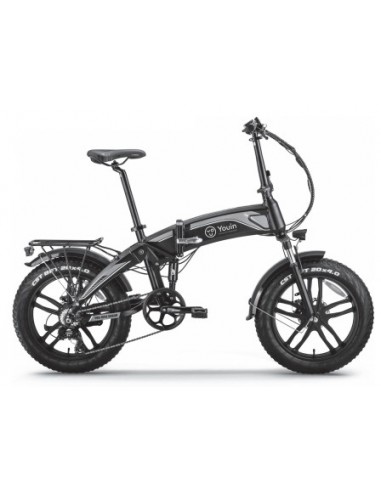 Youin BK1400R bicicleta eléctrica Negro, Rojo 50,8 cm (20") 34 kg