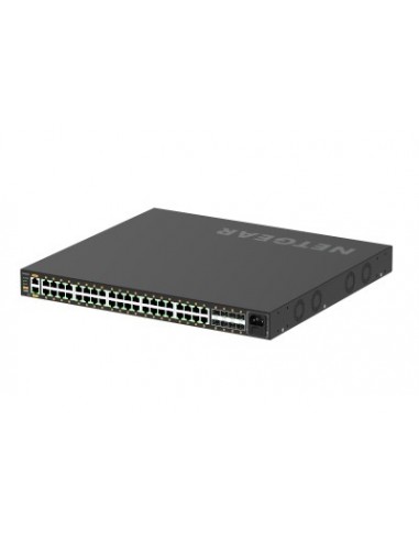 NETGEAR GSM4248PX-100EUS switch Gestionado L2 L3 L4 Gigabit Ethernet (10 100 1000) Energía sobre Ethernet (PoE) Negro