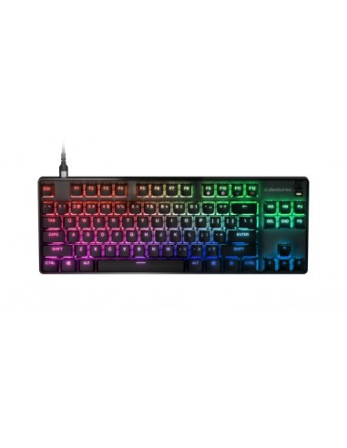 Steelseries Apex 9 TKL teclado USB QWERTY Inglés de EE. UU. Negro