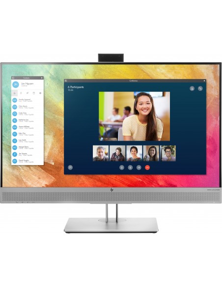 HP EliteDisplay E273m pantalla para PC 68,6 cm (27") 1920 x 1080 Pixeles Full HD LED Negro, Plata