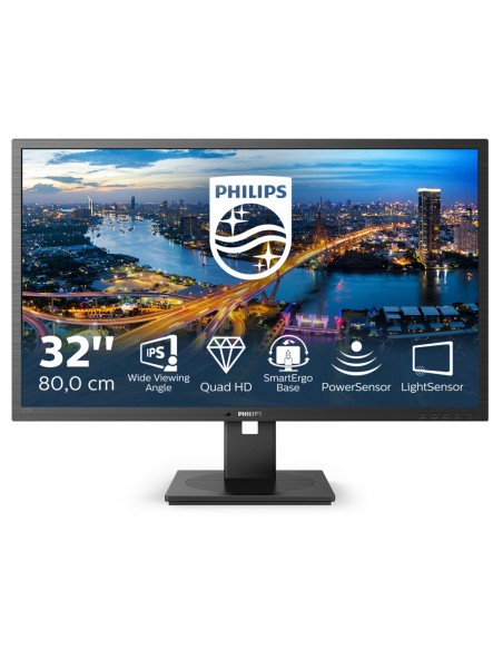 Philips B Line 325B1L 00 pantalla para PC 80 cm (31.5") 2560 x 1440 Pixeles 2K Ultra HD LCD Negro