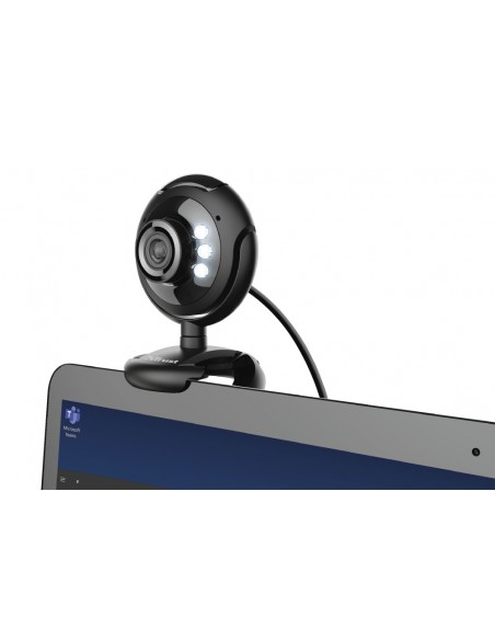 Trust SpotLight Pro cámara web 1,3 MP 640 x 480 Pixeles USB 2.0 Negro