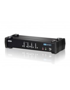 ATEN Switch KVMP™ DVI Audio USB de 4 puertos
