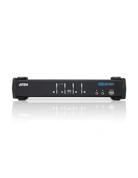 ATEN Switch KVMP™ DVI Audio USB de 4 puertos