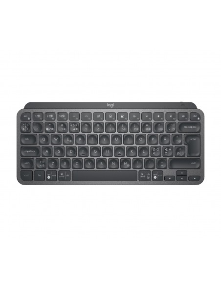 Logitech MX Keys Mini teclado RF Wireless + Bluetooth QWERTY Nórdico Grafito