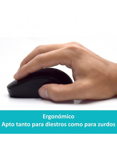 Ewent EW3256 teclado Ratón incluido RF inalámbrico QWERTY Español Negro