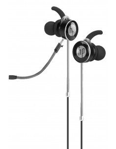 HP DHE-7004 Auriculares Alámbrico Dentro de oído Llamadas Música Negro