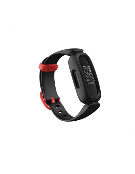 Fitbit Ace 3 PMOLED Pulsera de actividad Negro, Rojo