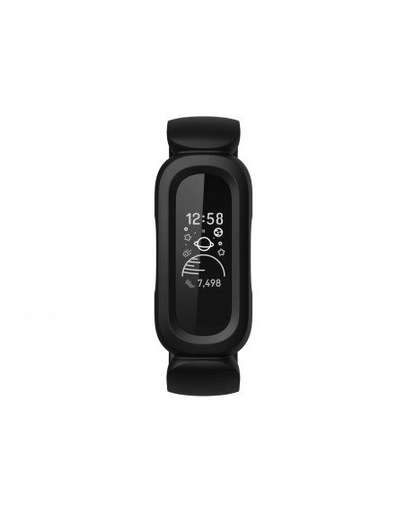 Fitbit Ace 3 PMOLED Pulsera de actividad Negro, Rojo