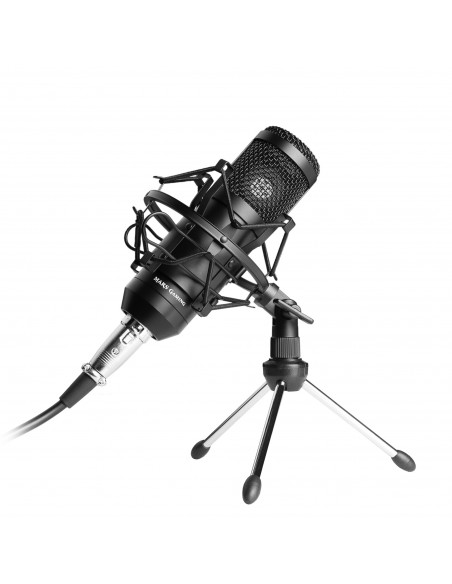 Mars Gaming MMICKIT micrófono Negro Micrófono de estudio