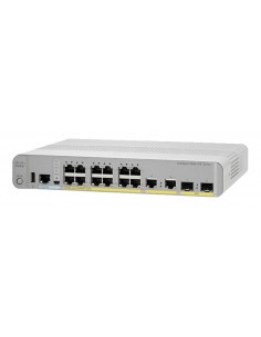 Cisco Catalyst WS-C3560CX-12TC-S switch Gestionado L2 L3 Gigabit Ethernet (10 100 1000) Gris, Blanco
