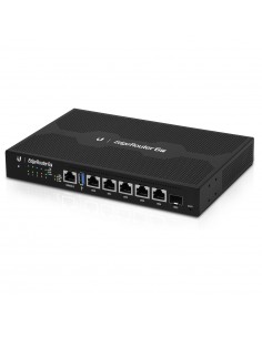 Ubiquiti EdgeRouter 6P router Gigabit Ethernet Negro