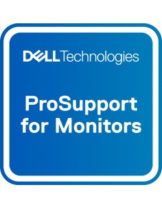 DELL Actualización de 3 años Basic Advanced Exchange a 3 años ProSupport for monitors
