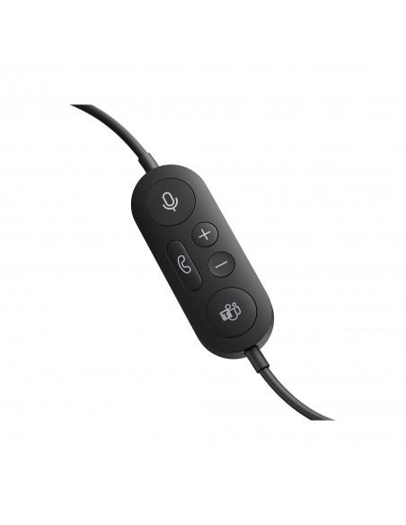 Microsoft Modern USB Headset for Business Auriculares Alámbrico Diadema Oficina Centro de llamadas USB tipo A Negro