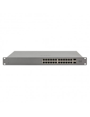 Cisco Meraki GS110 Gestionado Gigabit Ethernet (10 100 1000) 1U Gris
