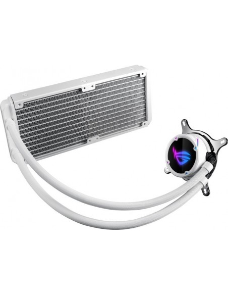 ASUS ROG Strix LC 240 RGB White Edition Procesador Sistema de refrigeración líquida todo en uno 12 cm Blanco