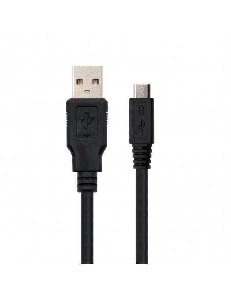 Nanocable CABLE USB 2.0, TIPO A M-MICRO USB B M, 0.8 M